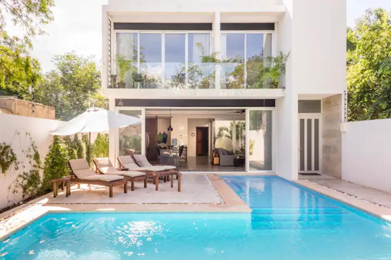 Casa Cuatro Vientos Villa Tulum Bagian luar foto